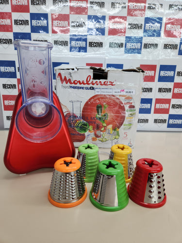 Rallador, 200W, 5 funciones, Moulinex